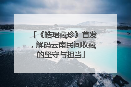 《皓珺藏珍》首发，解码云南民间收藏的坚守与担当