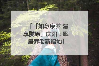 「如意康养 漫享陇原」庆阳：旅居养老新福地