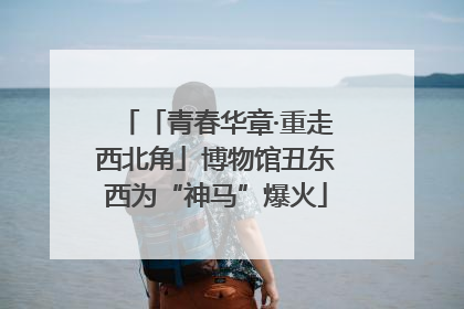 「青春华章·重走西北角」博物馆丑东西为“神马”爆火
