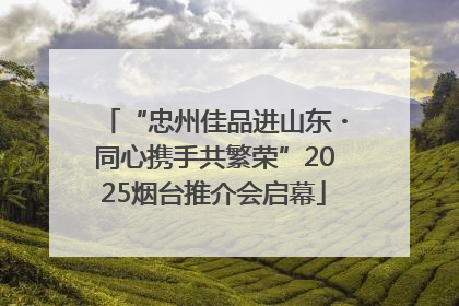 “忠州佳品进山东・同心携手共繁荣”2025烟台推介会启幕