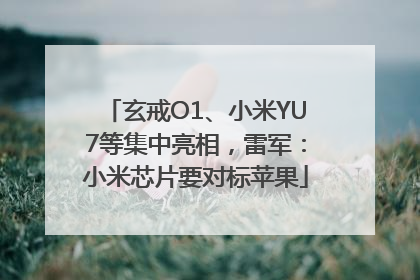 玄戒O1、小米YU7等集中亮相，雷军：小米芯片要对标苹果