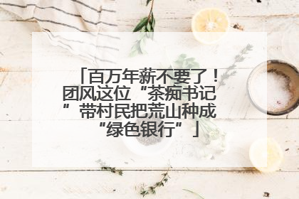 百万年薪不要了！团风这位“茶痴书记”带村民把荒山种成“绿色银行”