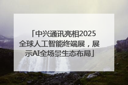 中兴通讯亮相2025全球人工智能终端展，展示AI全场景生态布局