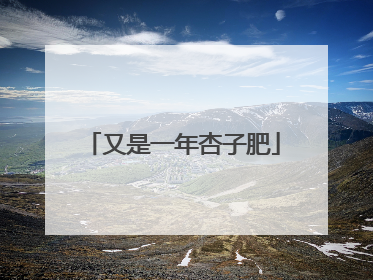 又是一年杏子肥