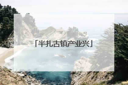 半扎古镇产业兴