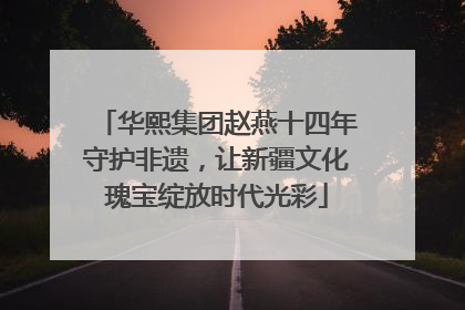 华熙集团赵燕十四年守护非遗，让新疆文化瑰宝绽放时代光彩