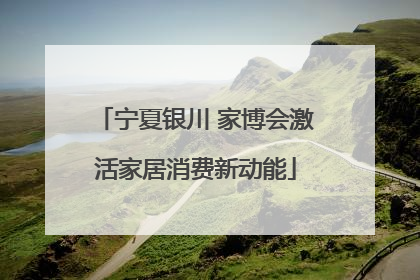 宁夏银川 家博会激活家居消费新动能