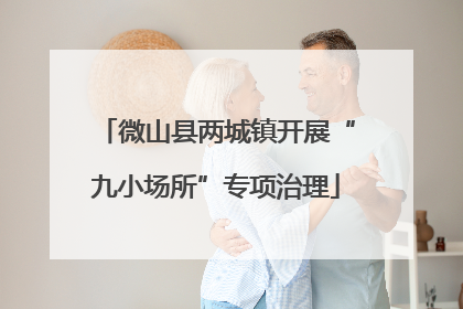 微山县两城镇开展“九小场所”专项治理