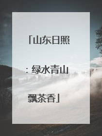 山东日照：绿水青山飘茶香