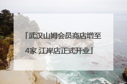 武汉山姆会员商店增至4家 江岸店正式开业