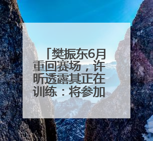 樊振东6月重回赛场，许昕透露其正在训练：将参加乒超