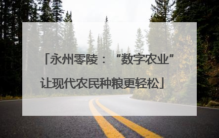 永州零陵：“数字农业”让现代农民种粮更轻松