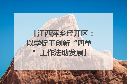 江西萍乡经开区：以学促干创新“四单”工作法助发展