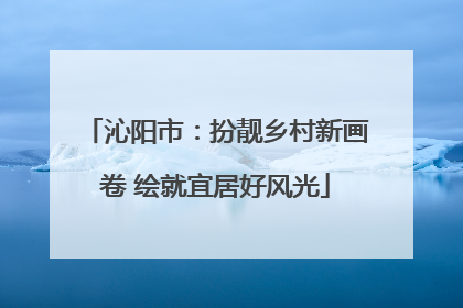 沁阳市：扮靓乡村新画卷 绘就宜居好风光