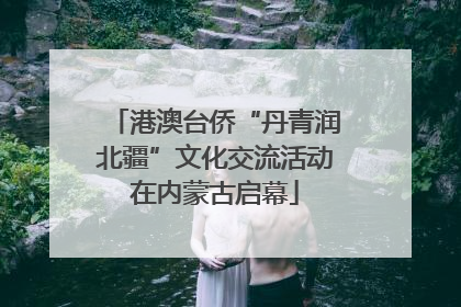 港澳台侨“丹青润北疆”文化交流活动在内蒙古启幕