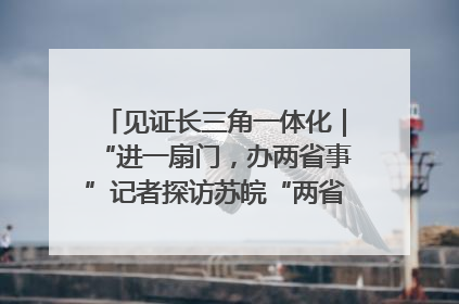 见证长三角一体化｜“进一扇门，办两省事”记者探访苏皖“两省一街”警务室