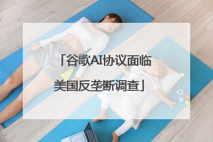 谷歌AI协议面临美国反垄断调查