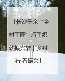 长沙千余“乡村工匠”巧手织就振兴梦｜乡村行·看振兴