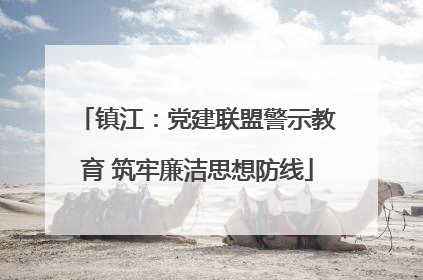 镇江：党建联盟警示教育 筑牢廉洁思想防线