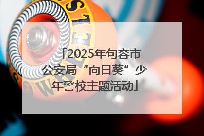 2025年句容市公安局“向日葵”少年警校主题活动