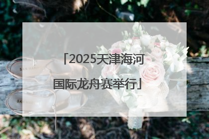 2025天津海河国际龙舟赛举行